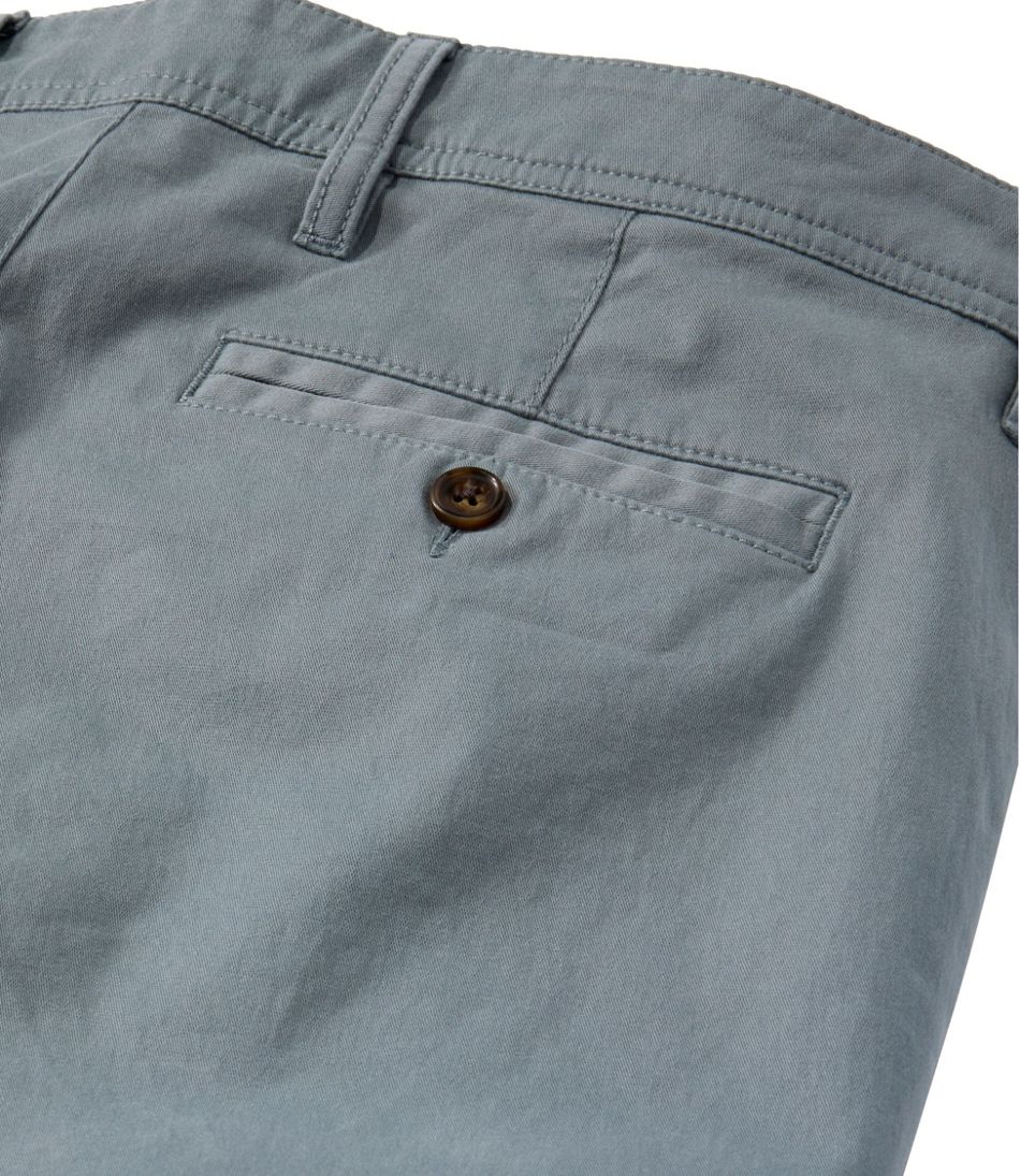 Men's Sunwashed Khaki Pants, Standard Fit, Straight Leg | L.L.Bean US