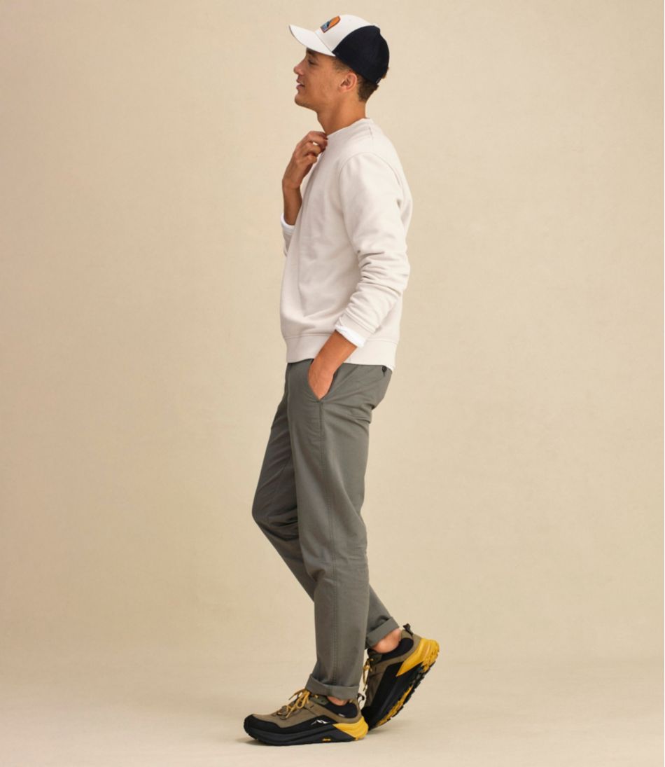 Men's Sunwashed Khaki Pants, Standard Fit, Straight Leg | L.L.Bean US