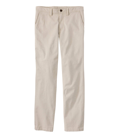 Men's Sunwashed Khaki Pants, Standard Fit, Straight Leg | L.L.Bean US
