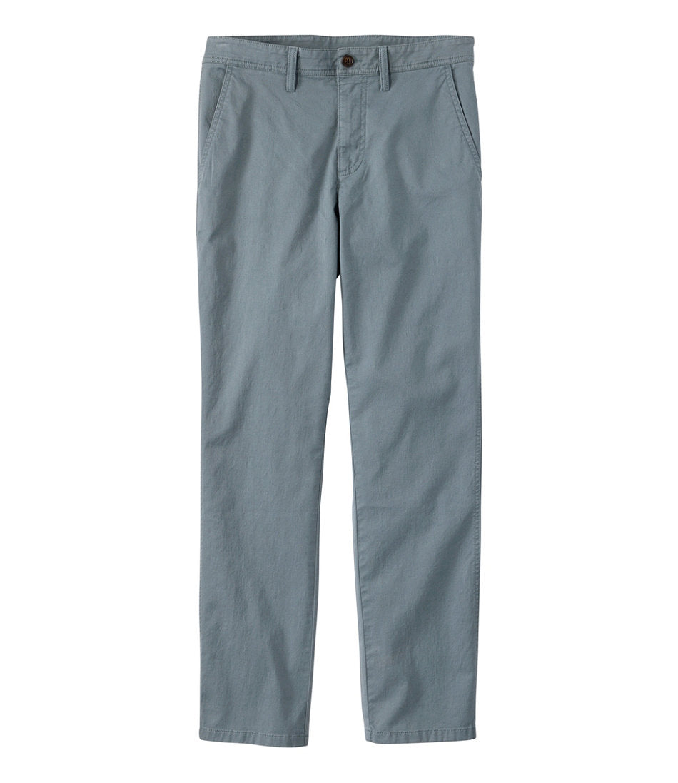 Men's Sunwashed Khaki Pants, Standard Fit, Straight Leg | L.L.Bean US