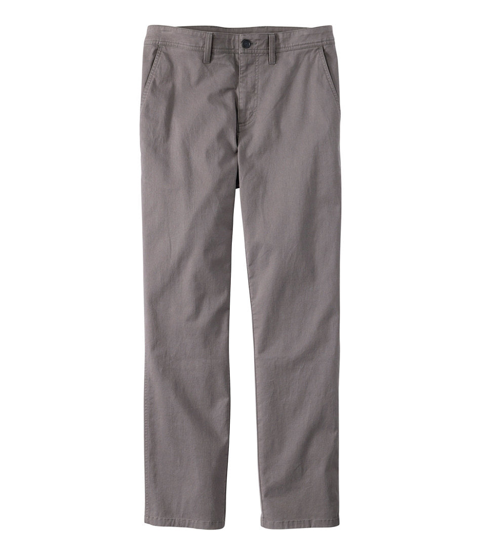 Men's Sunwashed Khaki Pants, Standard Fit, Straight Leg | L.L.Bean US