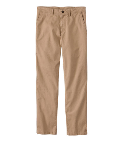 Men's Sunwashed Khaki Pants, Standard Fit, Straight Leg | L.L.Bean US