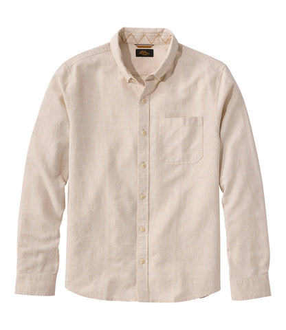 Men's Signature Wharfside Linen Blend Shirt | L.L.Bean discount