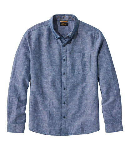 Men's Signature Wharfside Linen Blend Shirt | L.L.Bean discount