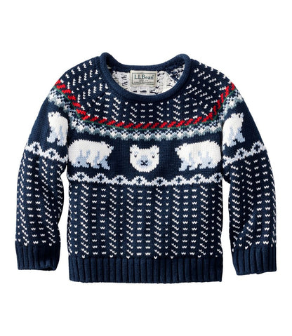 Infants' and Toddlers' Cotton Rollneck Sweater | L.L.Bean sale
