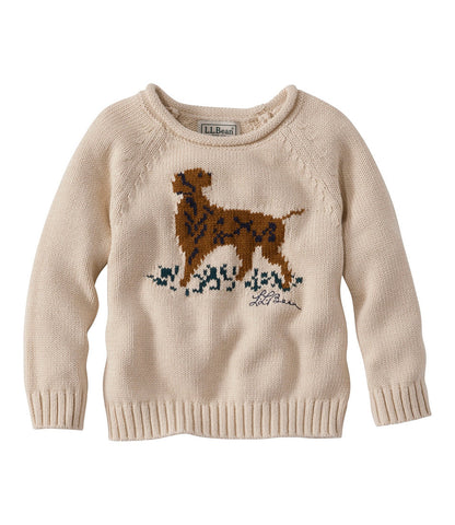Infants' and Toddlers' Cotton Rollneck Sweater | L.L.Bean sale