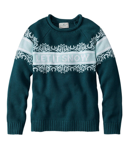 Kids' Cotton Rollneck Sweater | L.L.Bean for sale