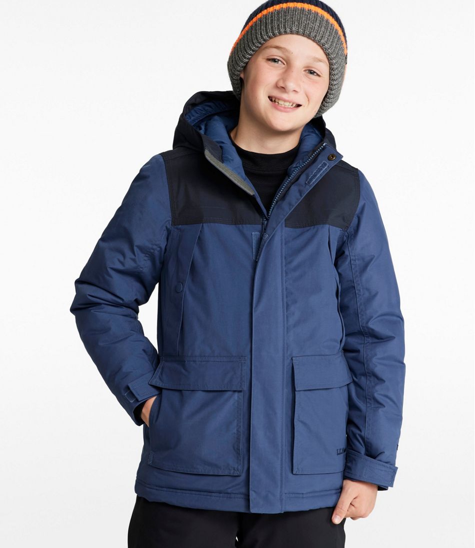 Kids' Baxter State Waterproof Hooded Parka | L.L.Bean US