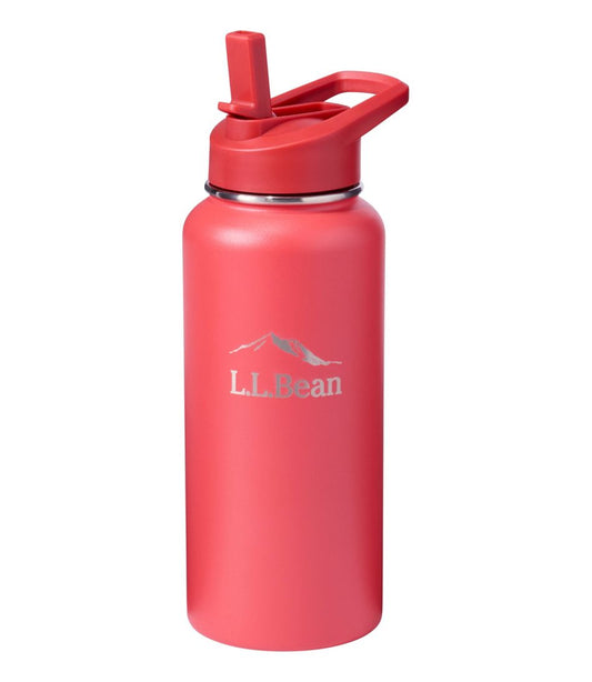 Bean Canteen Insulated Straw Water Bottle, 32 oz. | L.L.Bean US