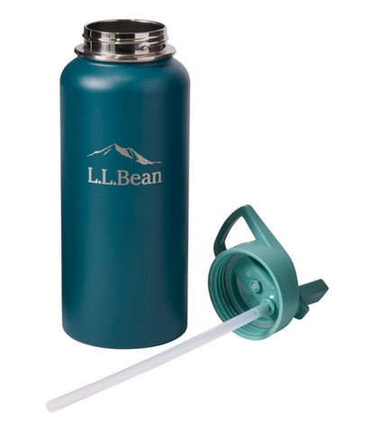 Bean Canteen Insulated Straw Water Bottle, 32 oz. | L.L.Bean US