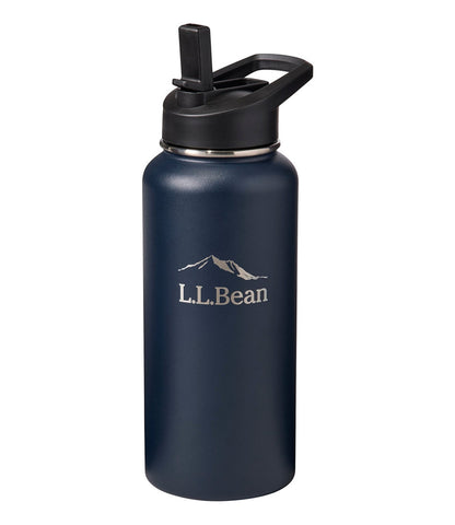 Bean Canteen Insulated Straw Water Bottle, 32 oz. | L.L.Bean US