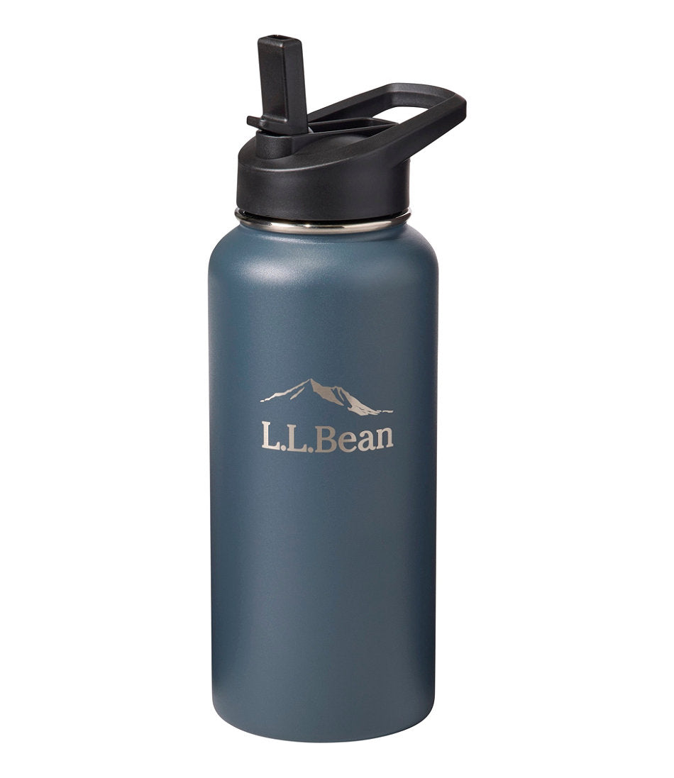 Bean Canteen Insulated Straw Water Bottle, 32 oz. | L.L.Bean US