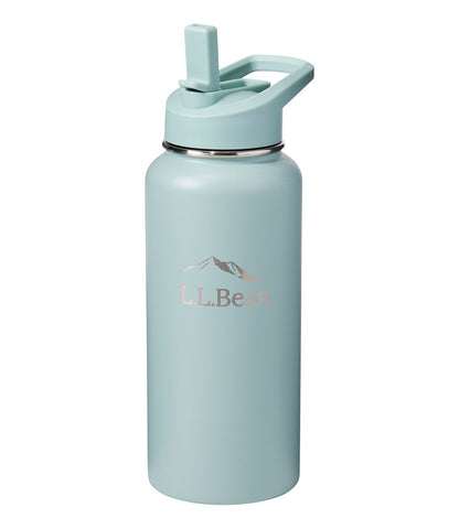 Bean Canteen Insulated Straw Water Bottle, 32 oz. | L.L.Bean US