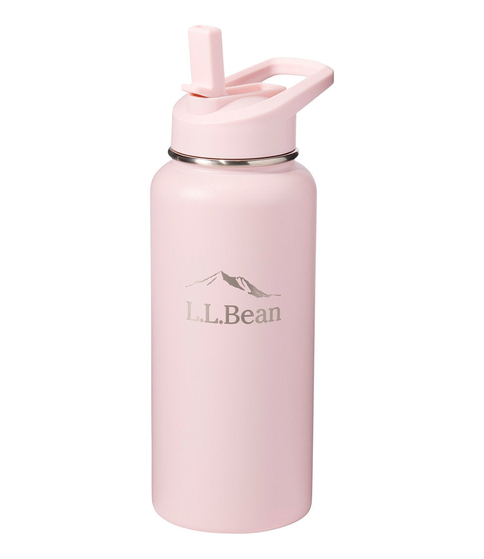 Bean Canteen Insulated Straw Water Bottle, 32 oz. | L.L.Bean US