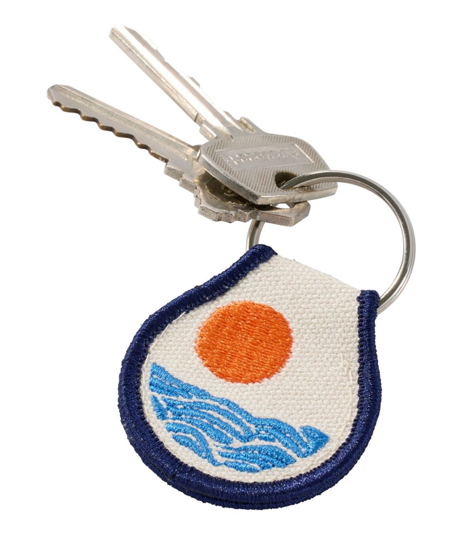 Embroidered Patch Charm, Sun & Waves | L.L.Bean US