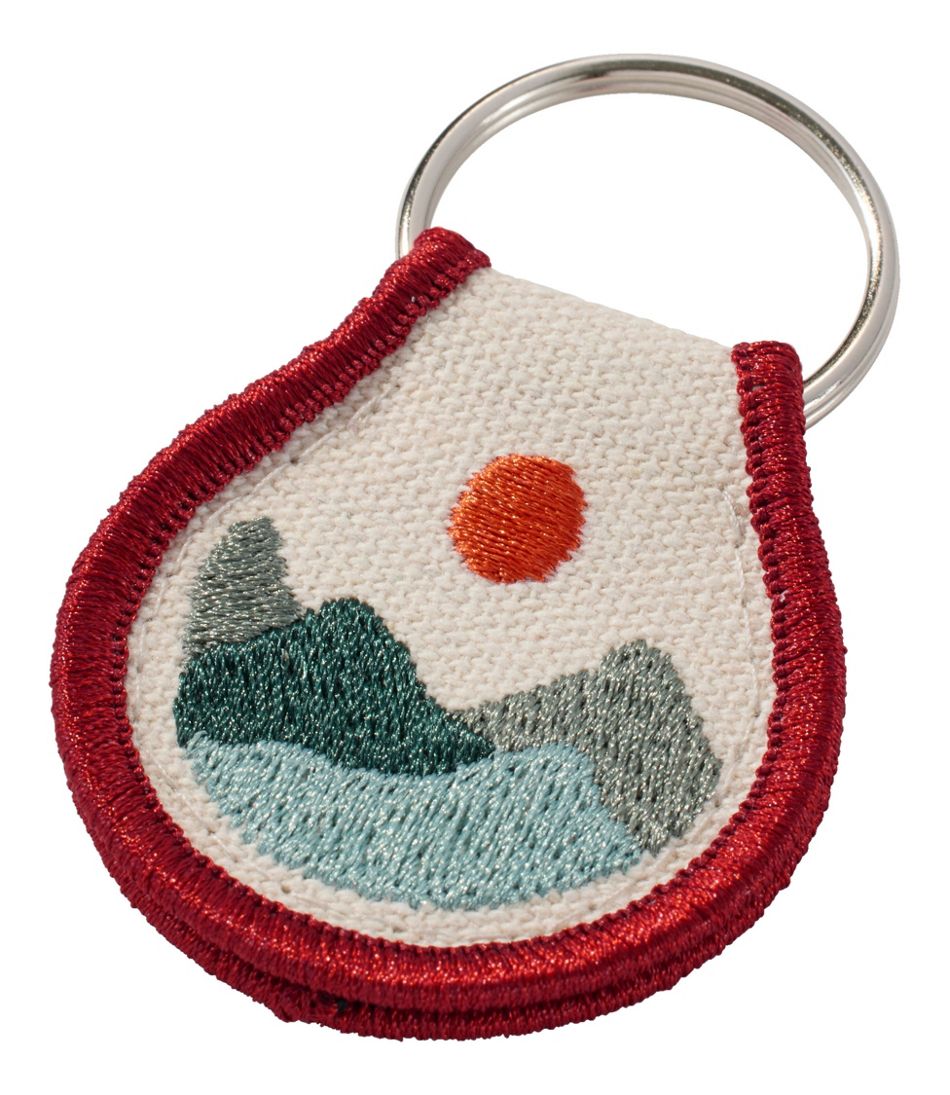 Embroidered Patch Charm, Mountains | L.L.Bean US