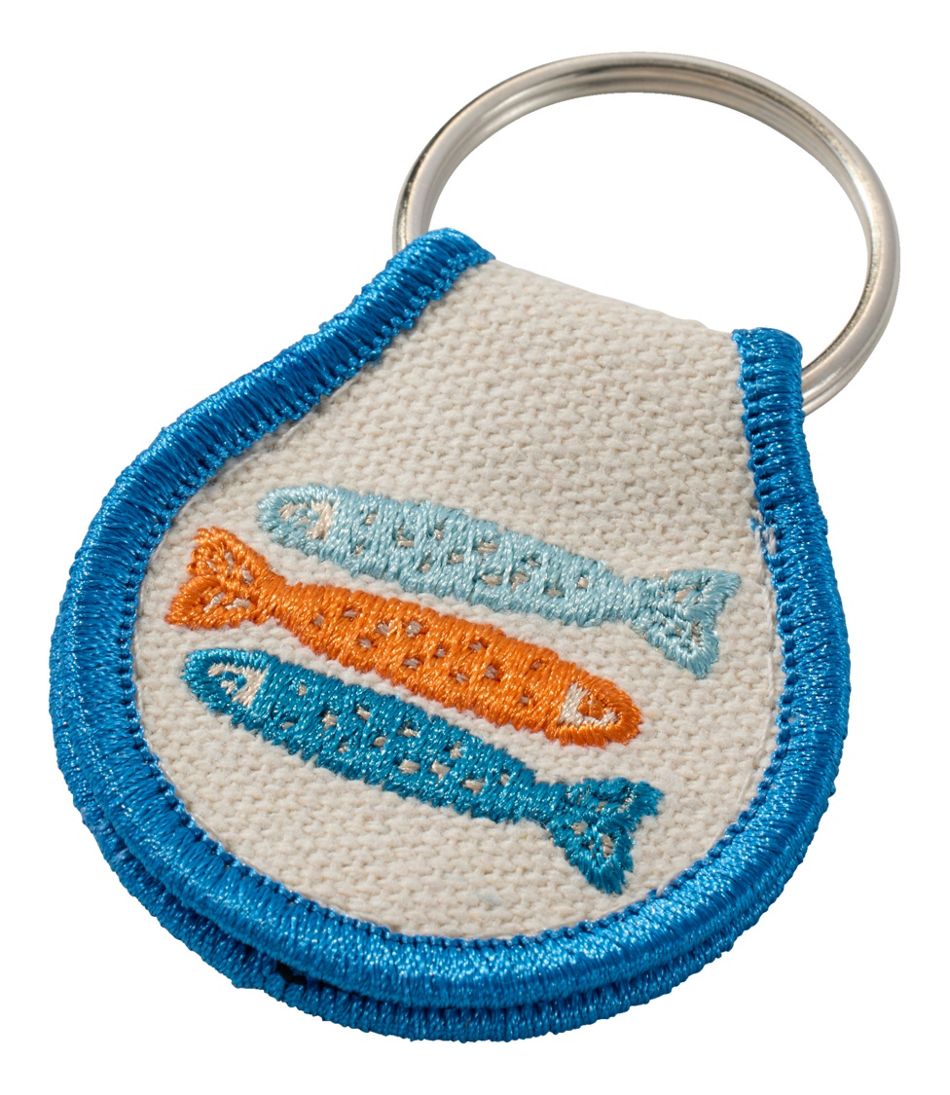 Embroidered Patch Charm, Fish | L.L.Bean discount