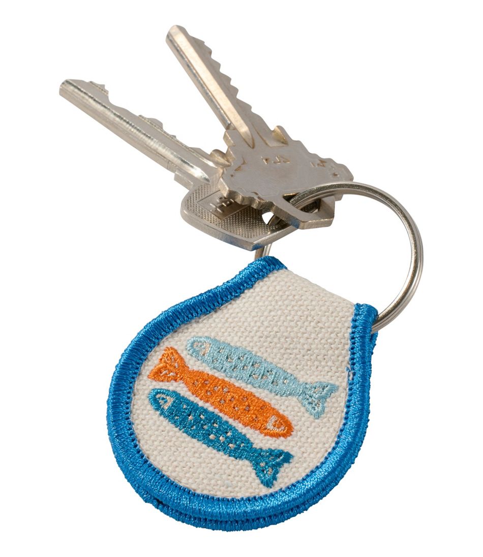 Embroidered Patch Charm, Fish | L.L.Bean discount