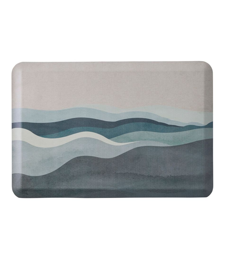 Happy Feet Comfort Mat, Watercolor Waves | L.L.Bean US