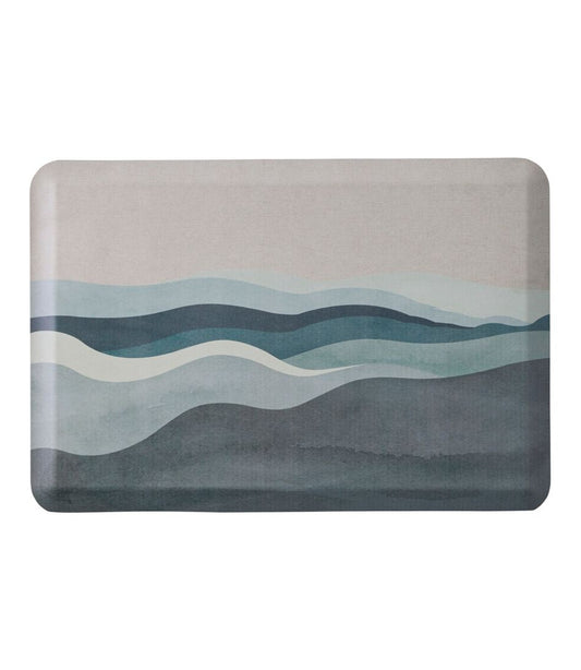 Happy Feet Comfort Mat, Watercolor Waves | L.L.Bean US