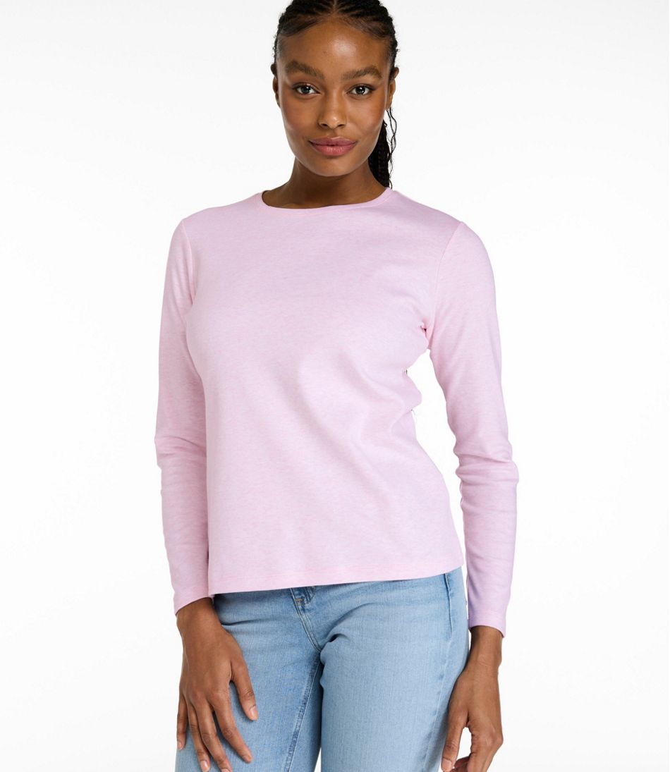 Women's Tee, Long-Sleeve Crewneck | L.L.Bean discount