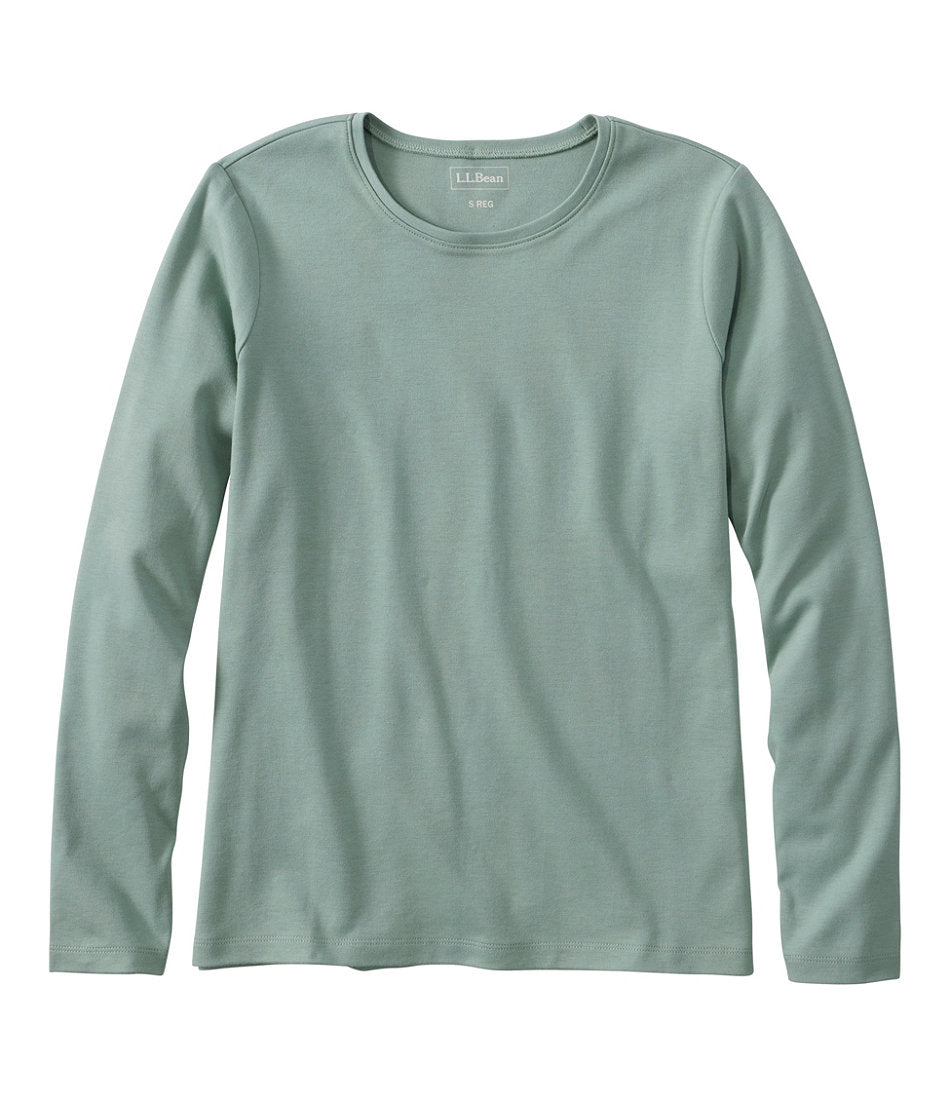 Women's Tee, Long-Sleeve Crewneck | L.L.Bean discount