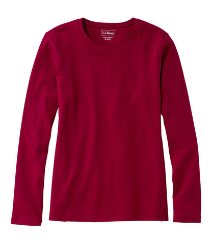 Women's Tee, Long-Sleeve Crewneck | L.L.Bean discount