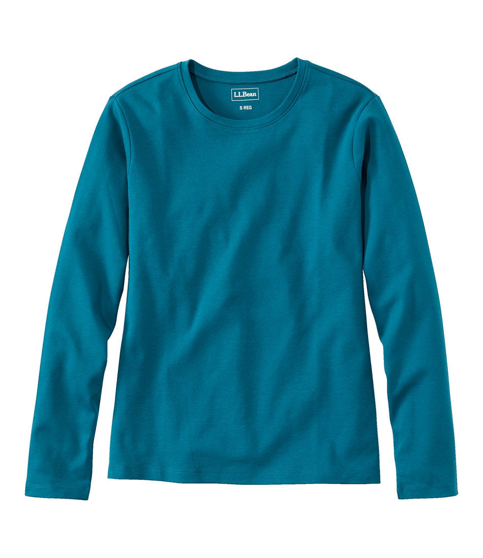 Women's Tee, Long-Sleeve Crewneck | L.L.Bean discount