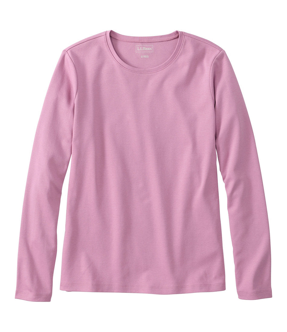 Women's Tee, Long-Sleeve Crewneck | L.L.Bean discount
