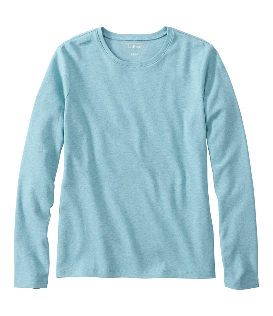 Women's Tee, Long-Sleeve Crewneck | L.L.Bean discount