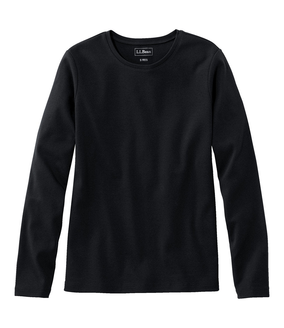 Women's Tee, Long-Sleeve Crewneck | L.L.Bean discount