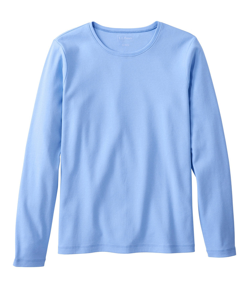 Women's Tee, Long-Sleeve Crewneck | L.L.Bean discount