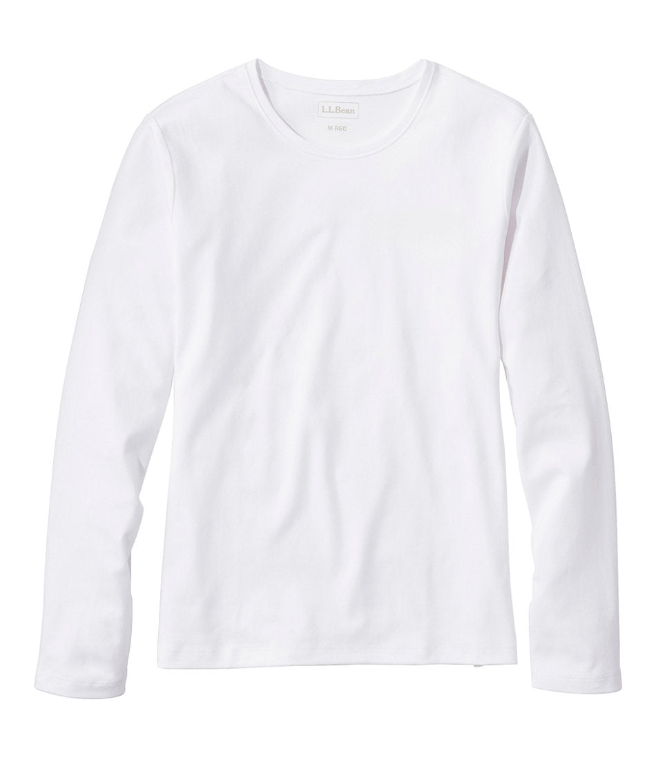 Women's Tee, Long-Sleeve Crewneck | L.L.Bean discount
