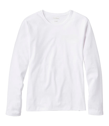 Women's Tee, Long-Sleeve Crewneck | L.L.Bean discount