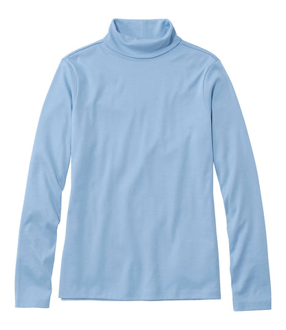 Women's Pima Cotton Turtleneck, Long-Sleeve | L.L.Bean sale