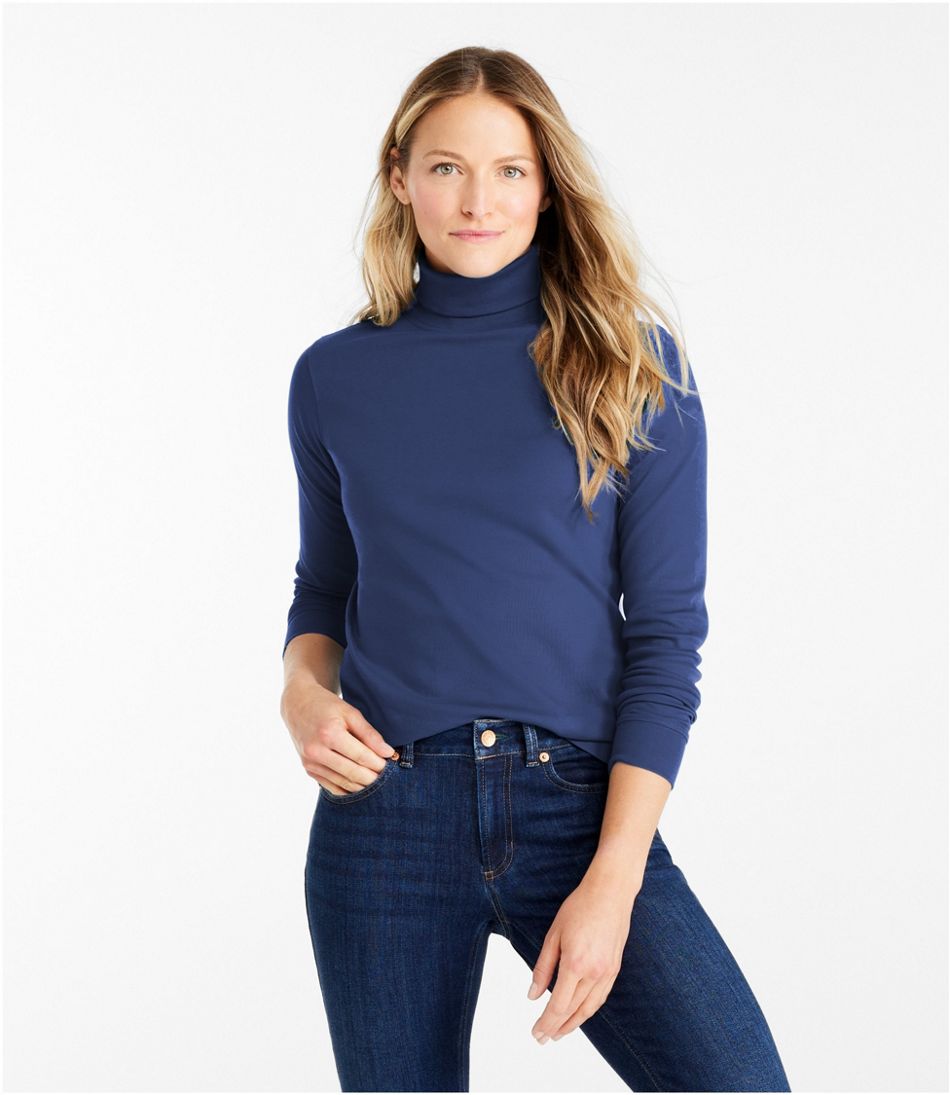 Women's Interlock Turtleneck, Long-Sleeve | L.L.Bean for sale