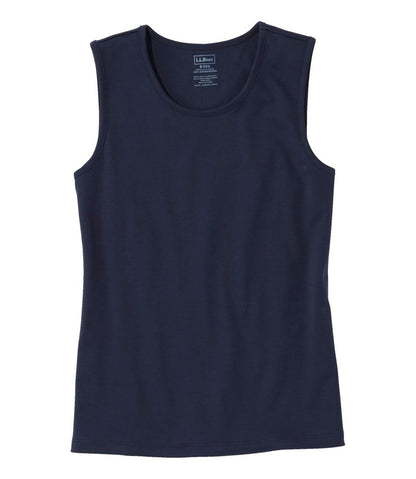 Women's Pima Cotton Tee, Shell | L.L.Bean online