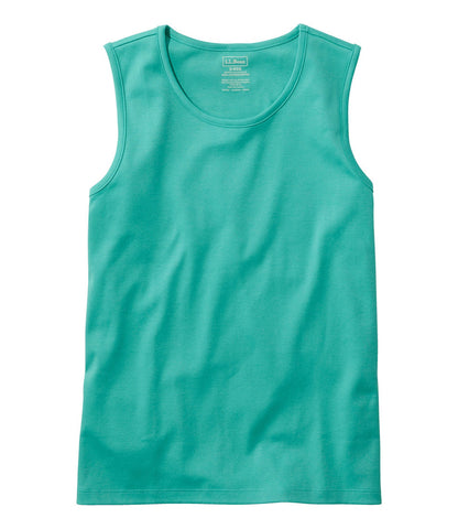 Women's Pima Cotton Tee, Shell | L.L.Bean online