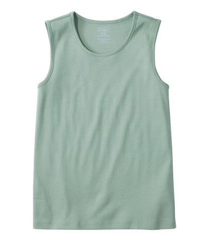 Women's Pima Cotton Tee, Shell | L.L.Bean online