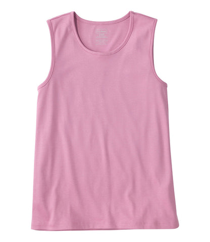 Women's Pima Cotton Tee, Shell | L.L.Bean online