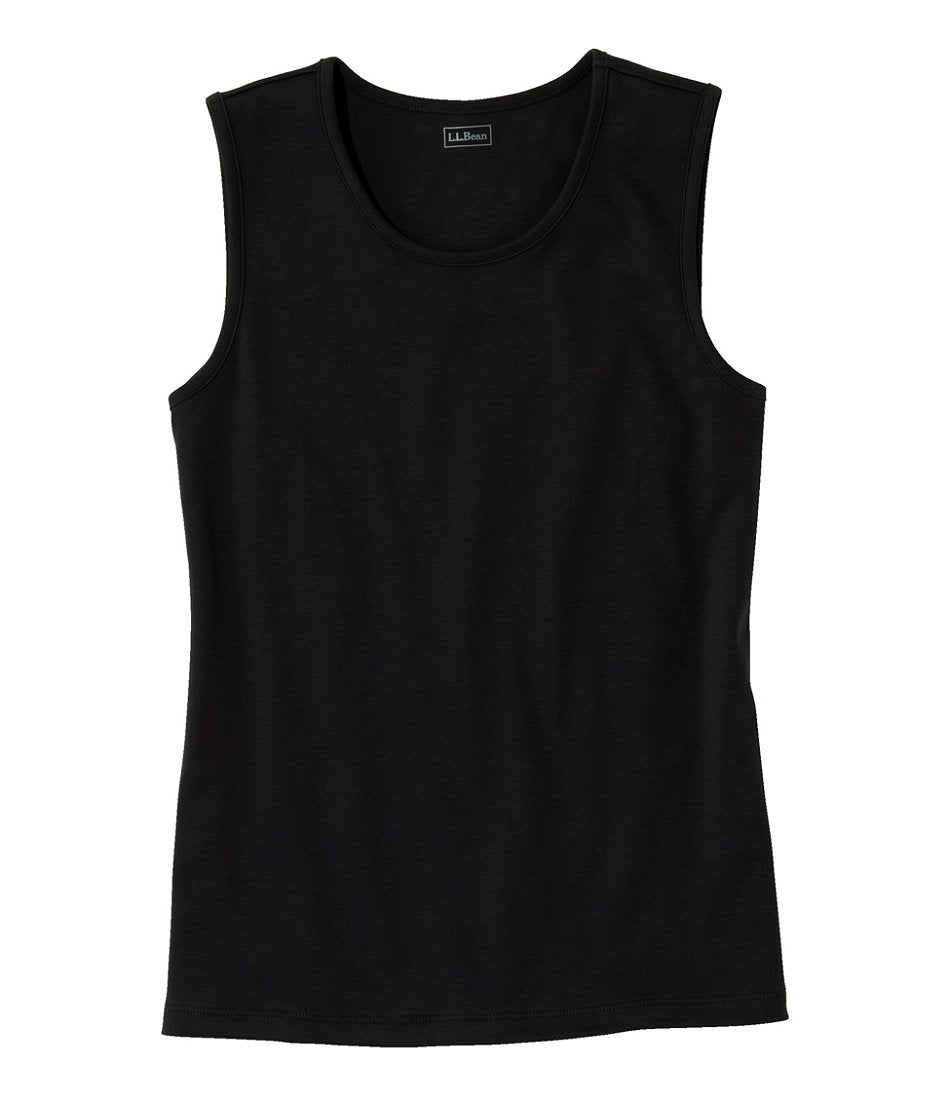 Women's Pima Cotton Tee, Shell | L.L.Bean online