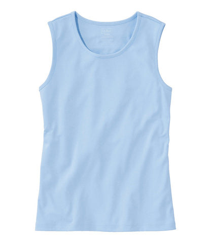 Women's Pima Cotton Tee, Shell | L.L.Bean online