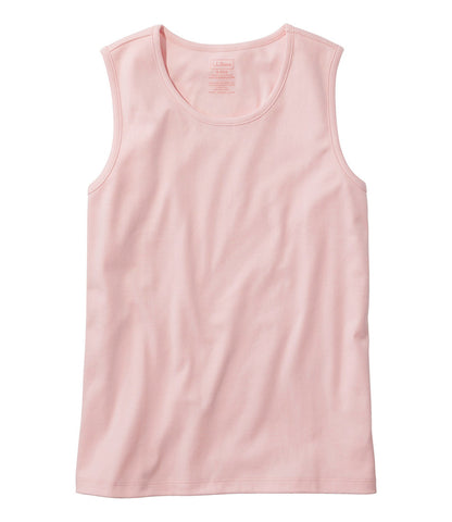 Women's Pima Cotton Tee, Shell | L.L.Bean online