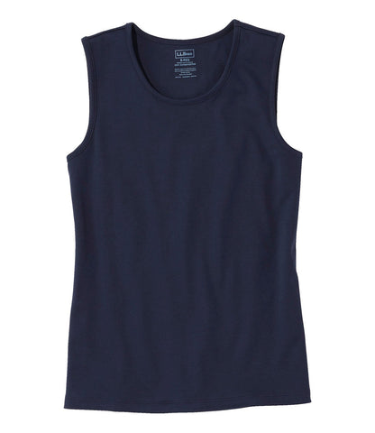 Women's Pima Cotton Tee, Shell | L.L.Bean online
