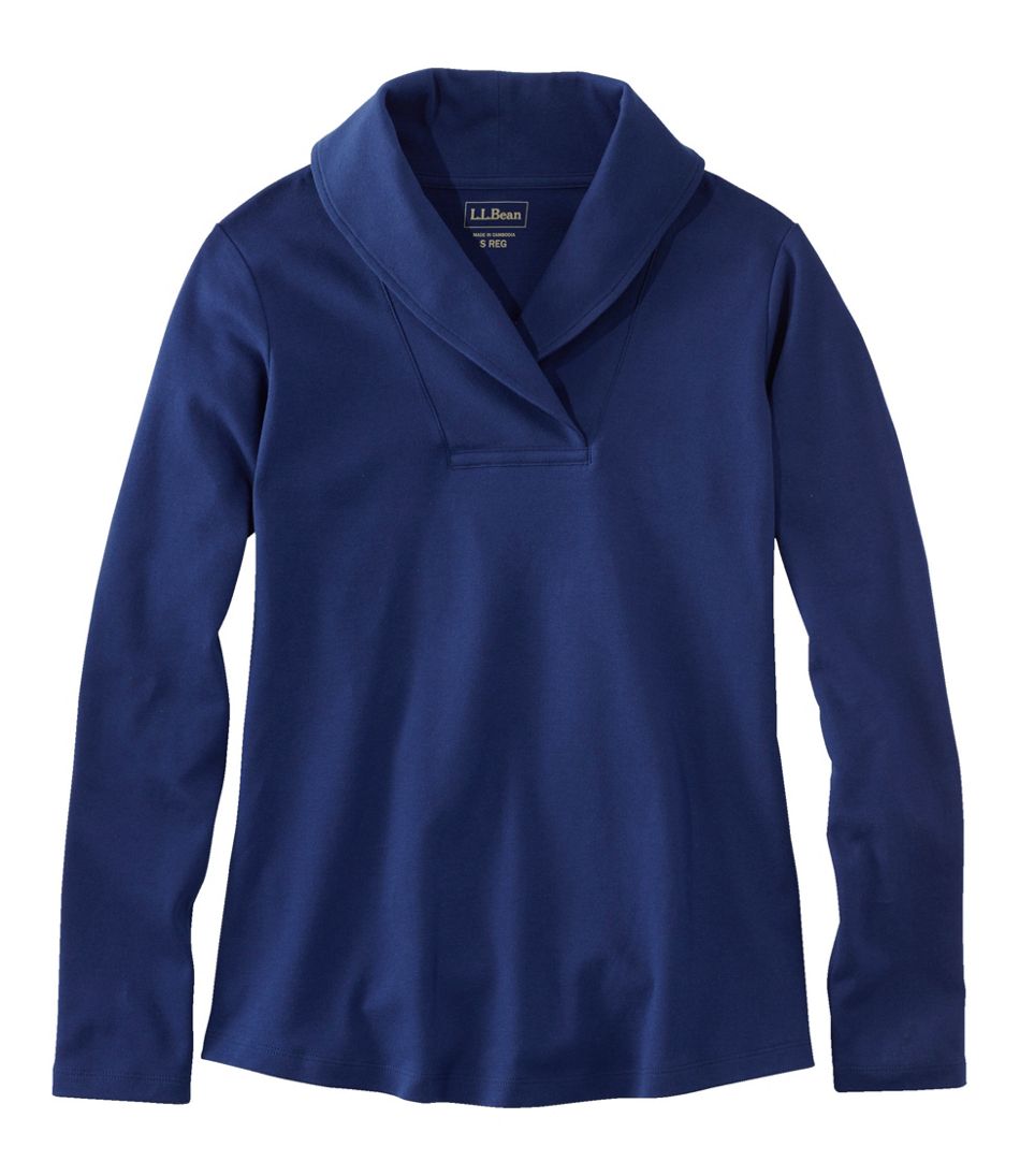 Women's Pullover, Long-Sleeve Shawl Collar | L.L.Bean outlet