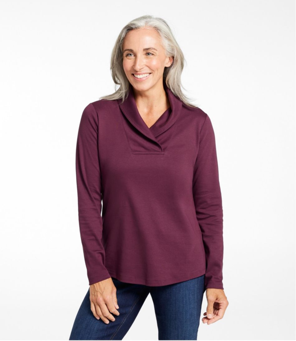 Women's Pullover, Long-Sleeve Shawl Collar | L.L.Bean outlet