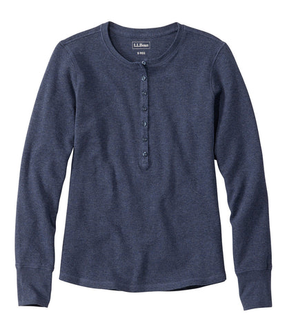 Women's Waffle-Knit Henley | L.L.Bean discount