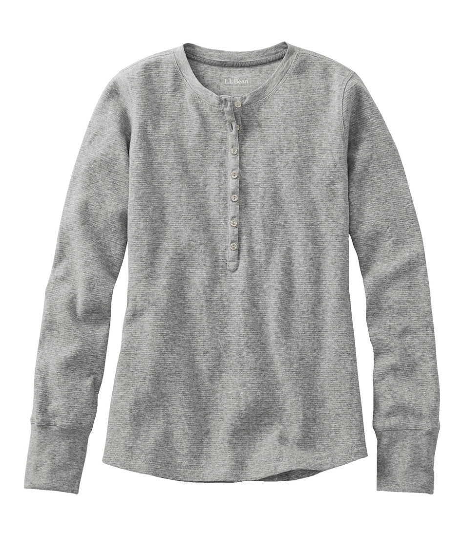 Women's Waffle-Knit Henley | L.L.Bean discount