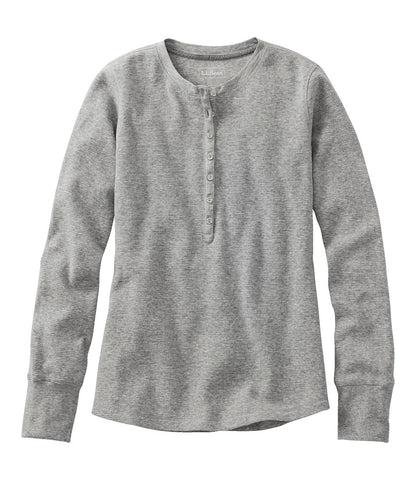 Women's Waffle-Knit Henley | L.L.Bean discount