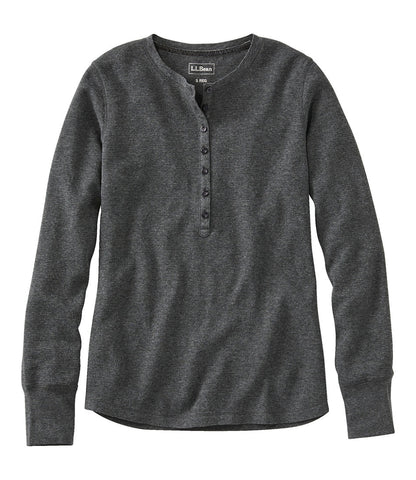Women's Waffle-Knit Henley | L.L.Bean discount
